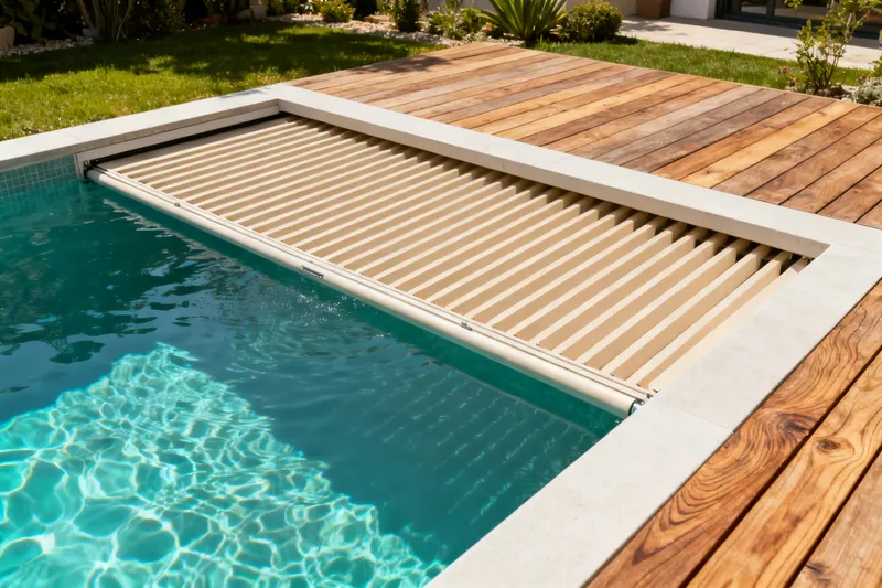 Volet de piscine