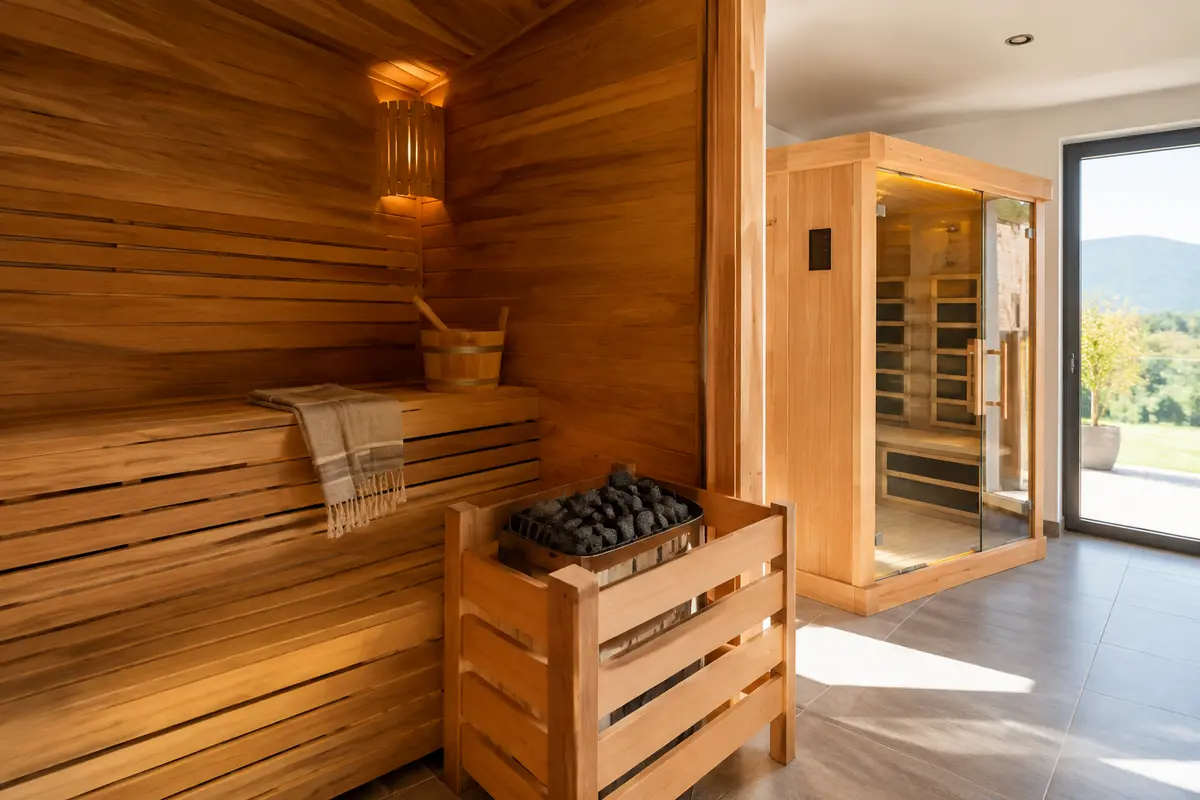 Sauna traditionnel ou infrarouge : Quel choisir pour vos bienfaits ?