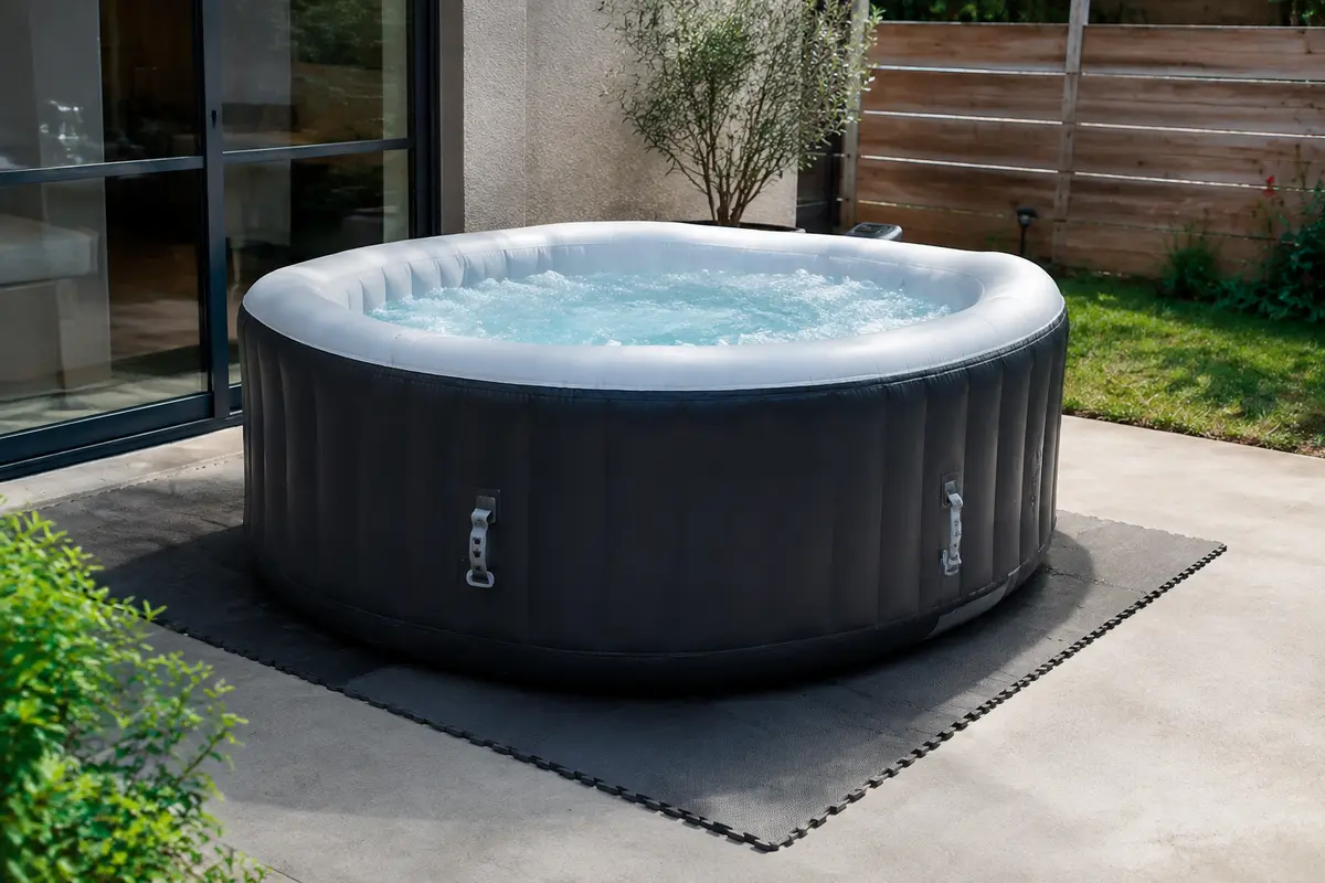 Sur quoi poser un spa gonflable ? Nos conseils essentiels
